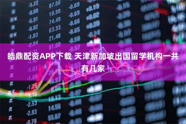 皓鼎配资APP下载 天津新加坡出国留学机构一共有几家