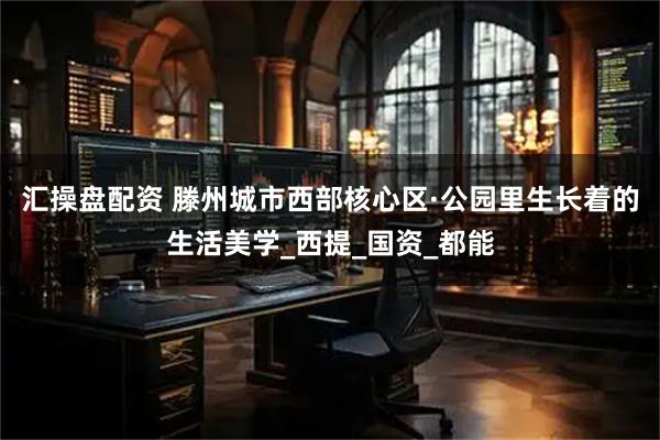 汇操盘配资 滕州城市西部核心区·公园里生长着的生活美学_西提_国资_都能